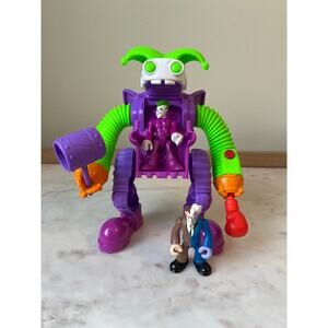 Imaginext DC Super Friends The Joker Insider & LaffBot Robot Toy Works